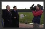 Alistair Batey Television: Lunchtime live with Sir Roger Bannister at the Iffley Road running track